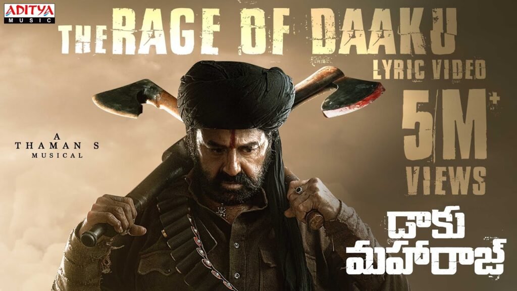 Daaku Maharaaj The Rage of Daku Song Lyrics in Telugu - Full Lyrics