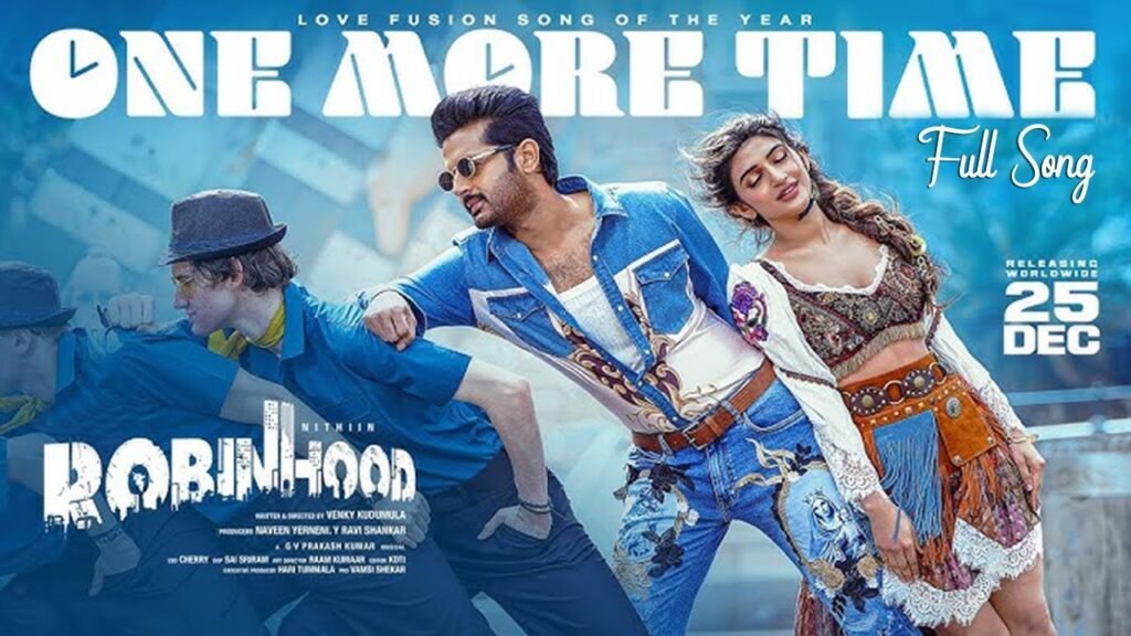 Robinhood One More Time Song Lyrics in Telugu - Full Lyrics