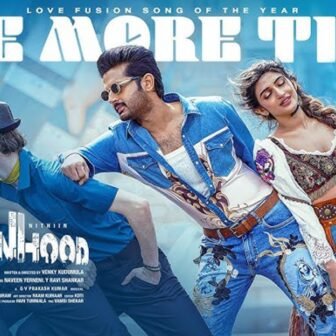 Robinhood One More Time Song Lyrics in Telugu - Full Lyrics