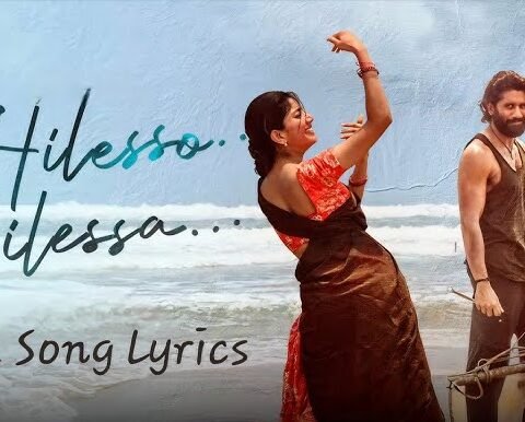 Thandel Hilesso Hilesso Song Lyrics in Telugu - Full Lyrics